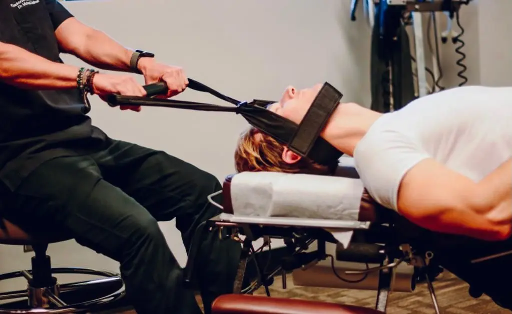 Y-Strap Adjustment at Peachtree Wellness Chiropractic Atlanta